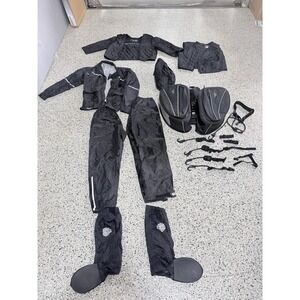 Nelson-Rigg Motorcycle Saddlebags w/BILT Rain Gear, Alter Ego Vest & HD Boot Set